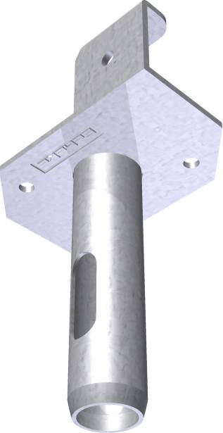 Schake Haltekopf für Schalungsstützen, verzinkt, für Rohr Ø 38 mm