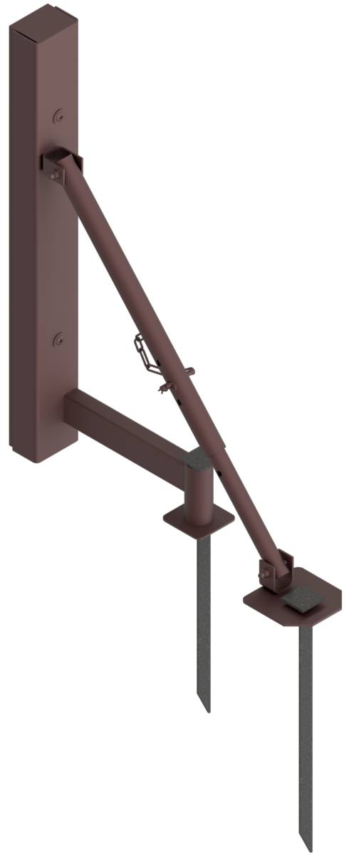 Schake Abschalstütze, lackiert, horizontale Abschalung