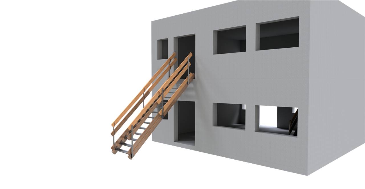 Schake 103340 Gerüstdiele aus Holz ohne Sortenklasse S10 Maße: 45 x 240 mm Länge: 4000 mm