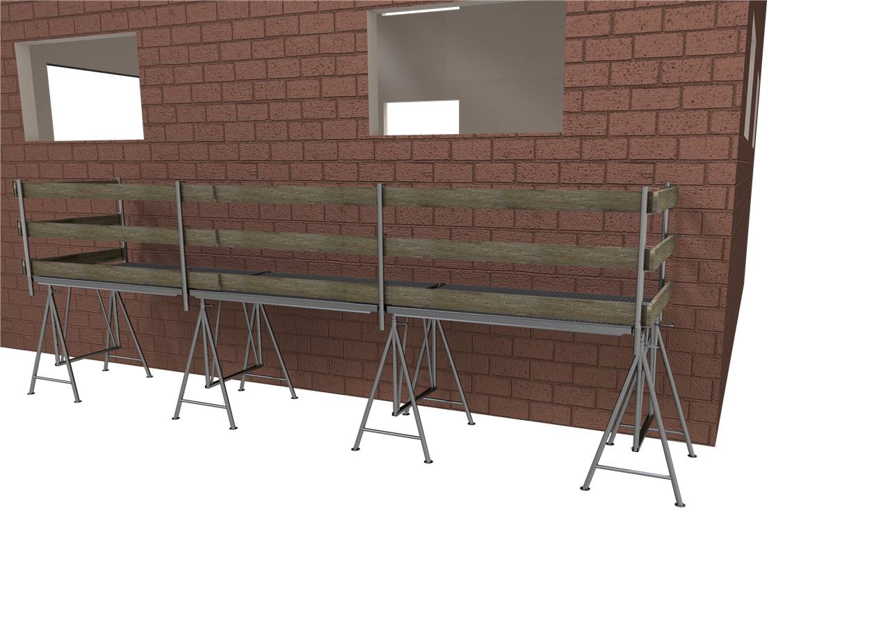 Schake Faltgerüstbock, System FS 1200, Größe 3, verzinkt