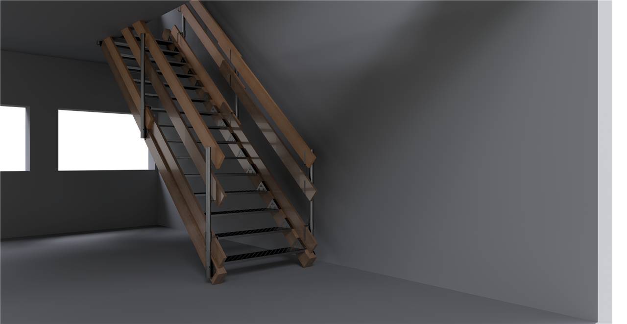 Schake 104045 Gerüstdiele aus Holz Sortenklasse S10 Maße: 40 x 240 mm Länge: 4500 mm