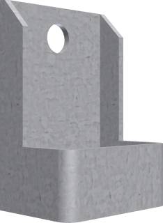 Schake Einhängeschuh für Konsolgerüst, Gerüstgruppe 1-4, zul. Tragkraft 18 kN