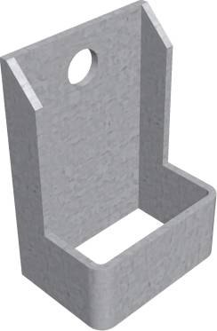 Schake Einhängeschuh für Konsolgerüst, Gerüstgruppe 1-4, zul. Tragkraft 18 kN