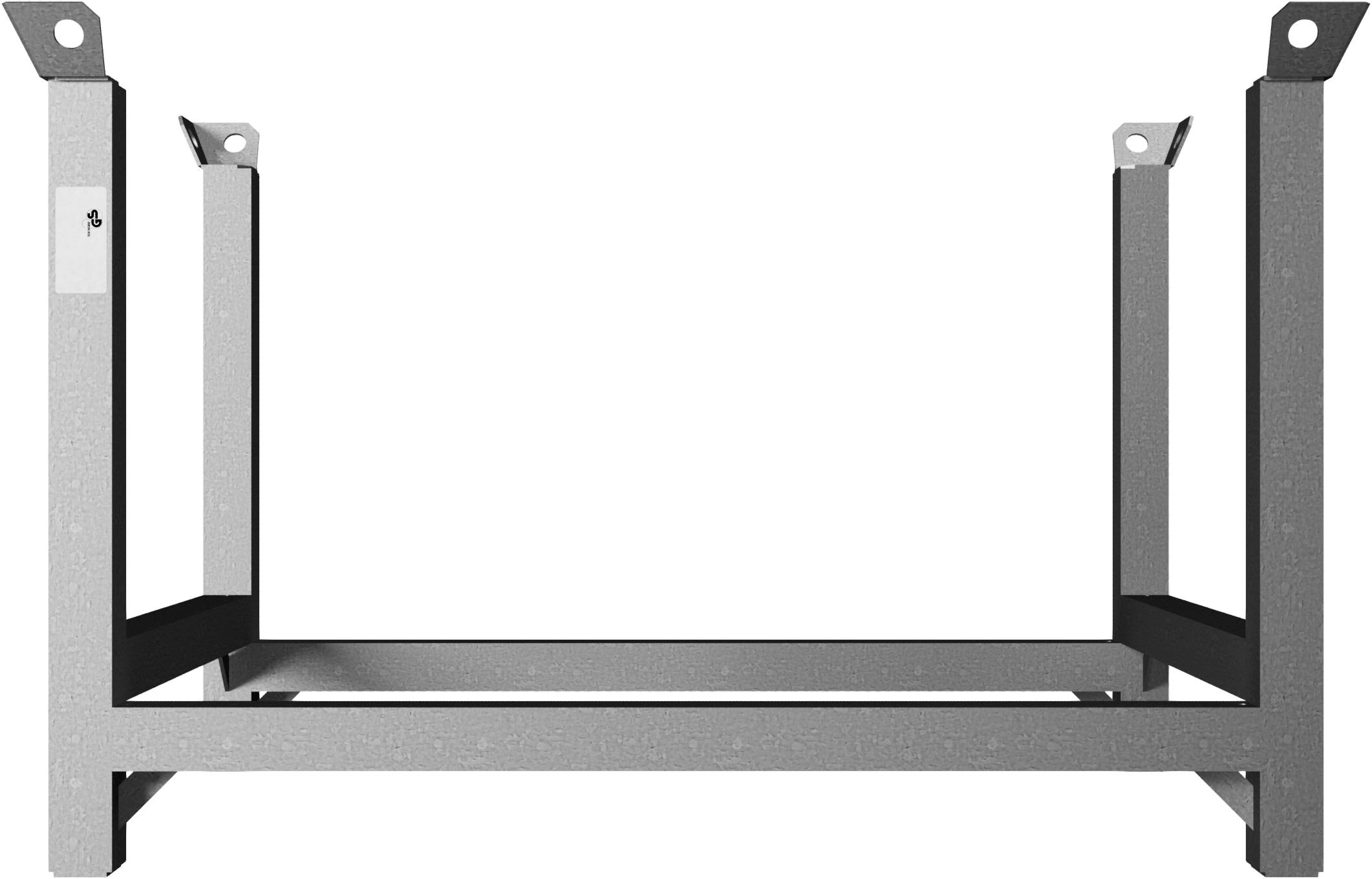 Schake Stapelpalette "Serie 50118", Füllmaß 1,08 m x 0,68 m x 0,54 m