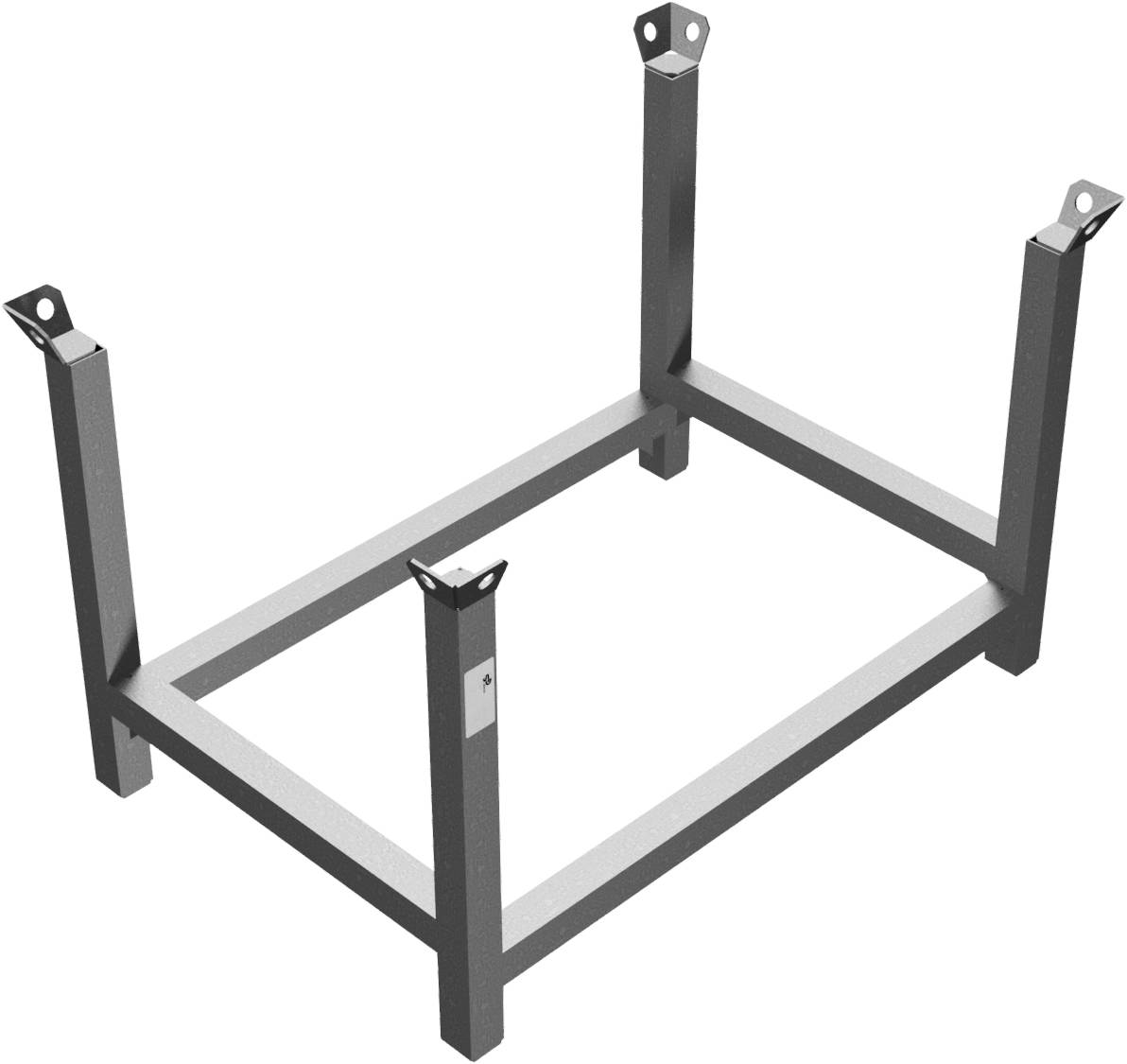 Schake Stapelpalette "Serie 50118", Füllmaß 1,08 m x 0,68 m x 0,54 m