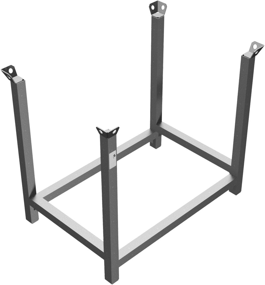 Schake Stapelpalette "Serie 50118", Füllmaß 1,08 m x 0,68 m x 0,83 m