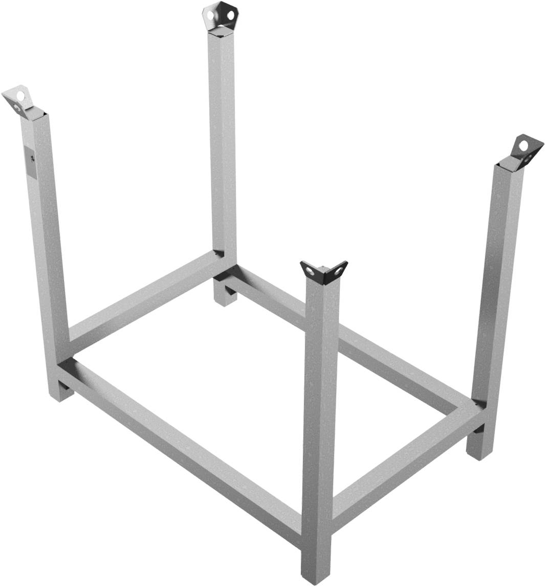 Schake Stapelpalette "Serie 50118", Füllmaß 1,08 m x 0,68 m x 0,83 m