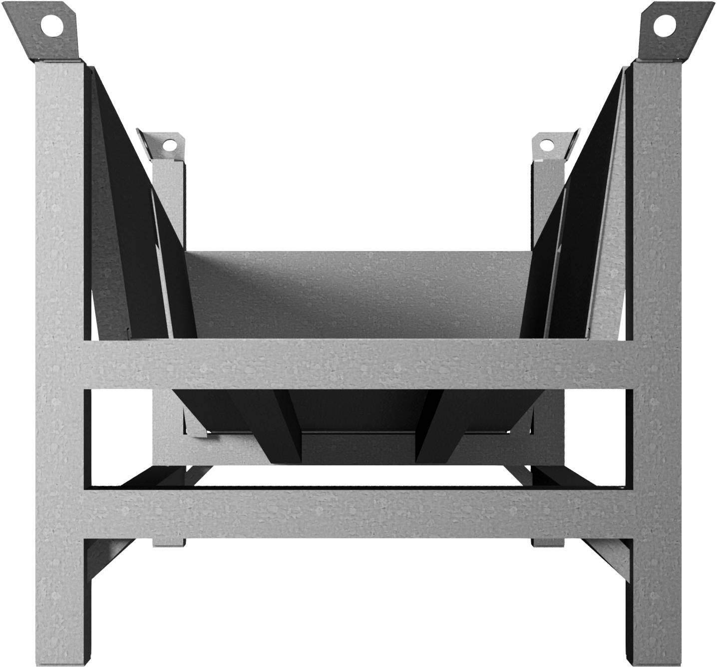 Schake Lager- und Transportpalette "Serie 50118", Maße 1,20 m x 0,80 m x 0,82 m