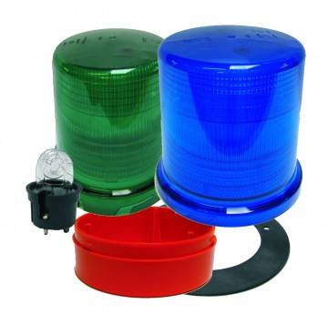 Lichthaube für Saturn Xenon Doppelblitz Kennleuchten Farbe: gelb