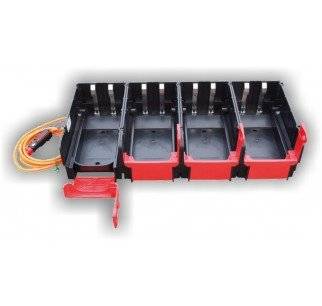 Star-Flash LED Führungslichtanlage, Einzelleuchte, Typ 627, Feuerwehr Betrieb: Batterie, Ausführung Leuchte: Einseitige Leuchte