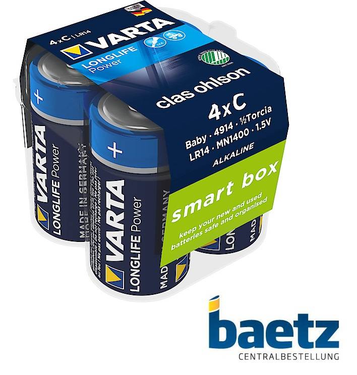 Alkalische Batterie C/LR14