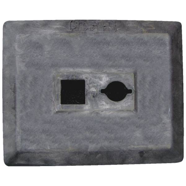 Fußplatte D81, 15 kg