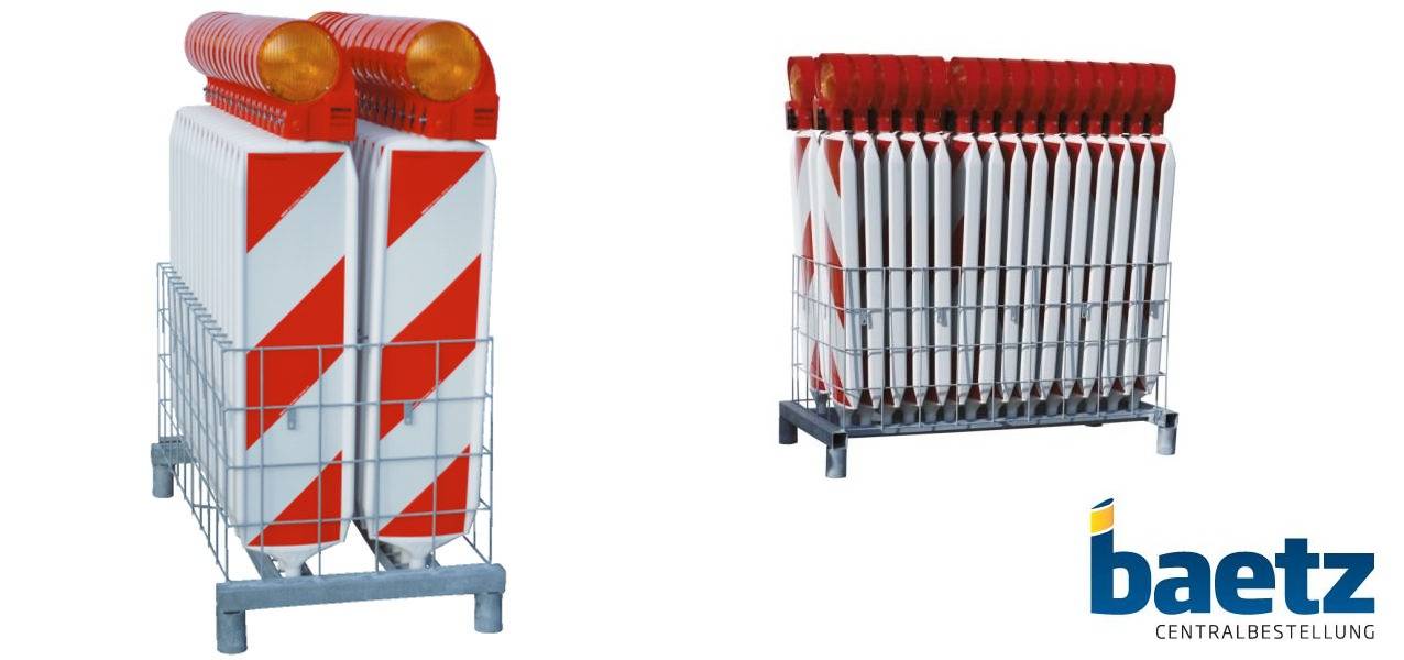 Transport- u. Lagerbox, für 30 Leitbaken