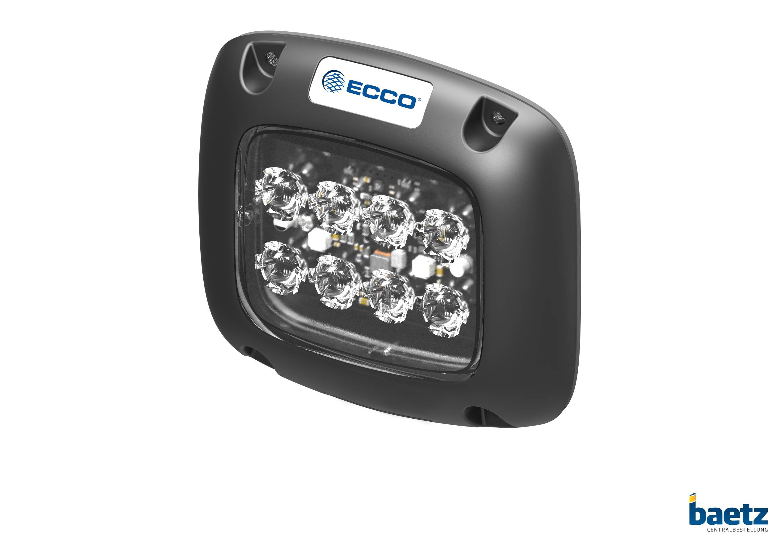 ECCO, LED Blitzmodule Serie II SecuriLED, Aufbau Farbe: gelb