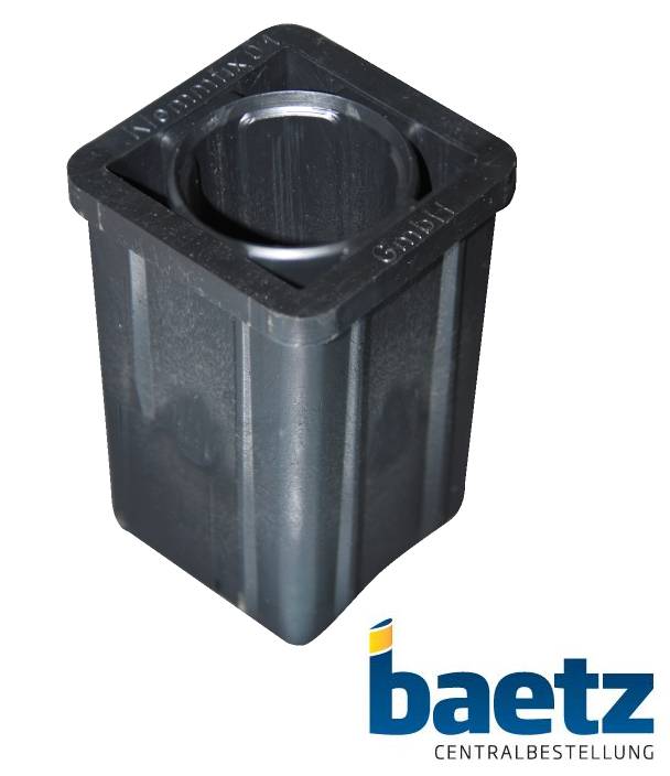 Rohrschuh für Rundrohre