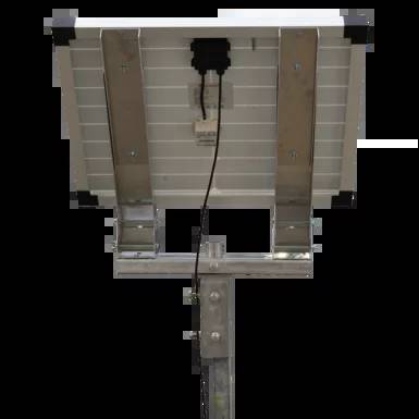 Solar-Kit, 12 Volt, 50 Watt, Vorwarnanlagen
