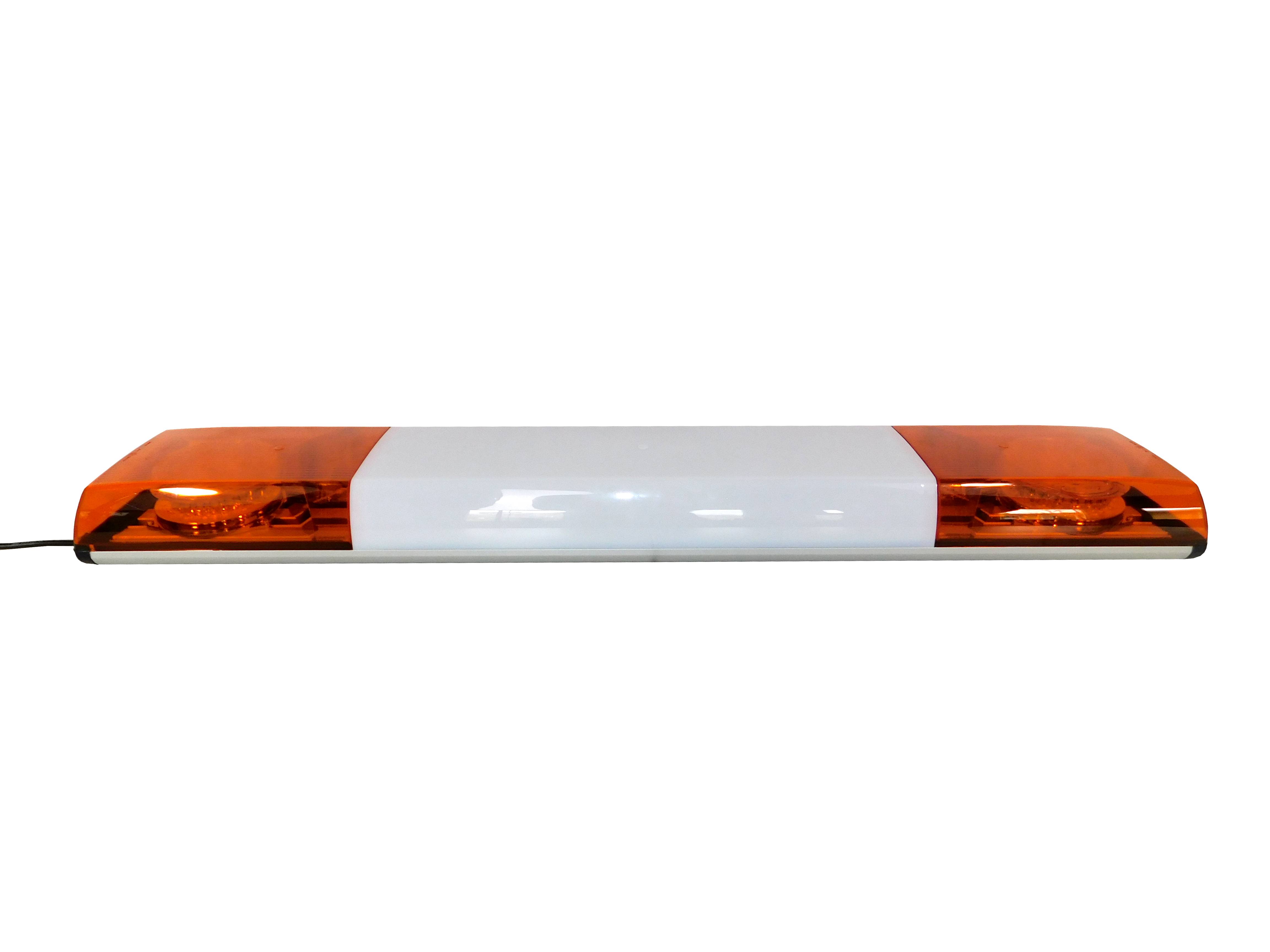 LED Lichtwarnbalken Serie Germany, der Preissieger, Made in Germany! Farbe: gelb/Haube gelb, Größe: 1200mm