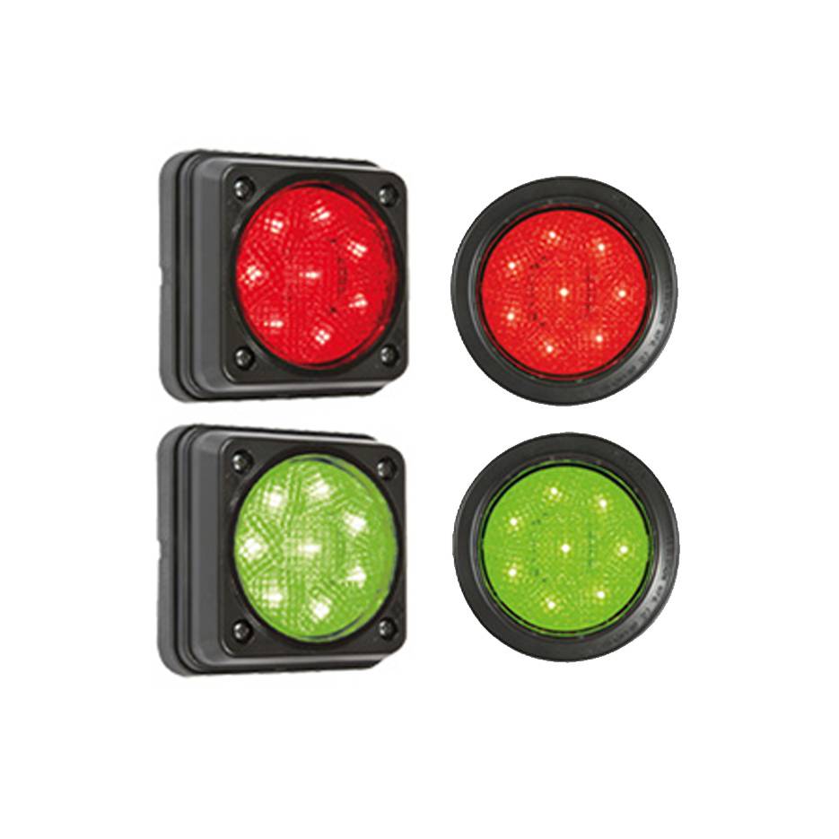 LED Ampelkombination rot/grün, LED -Technik in 24V