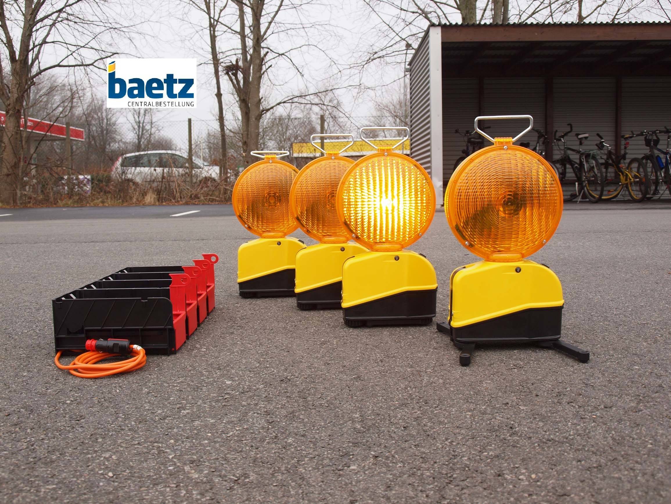 Star-Flash LED Führungslichtanlage, Einzelleuchte, Typ 627 Betrieb: Batterie, Ausführung Leuchte: Einseitige Leuchte