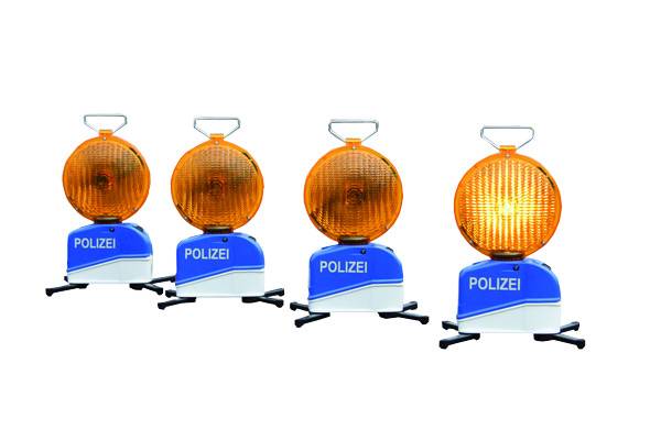 Star-Flash LED Führungslichtanlage, Einzelleuchte, Typ 627 Betrieb: Batterie, Ausführung Leuchte: Einseitige Leuchte