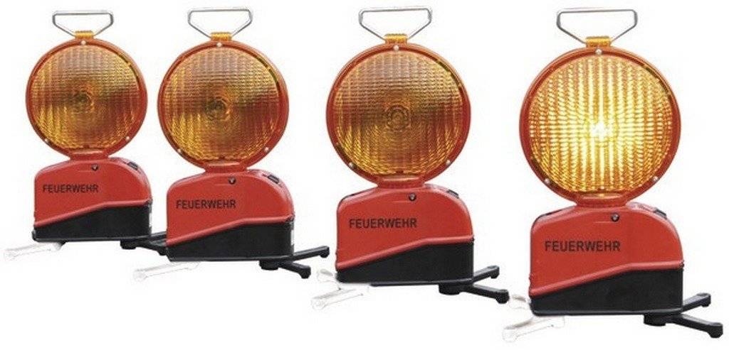 Star-Flash LED Führungslichtanlage, Einzelleuchte, Typ 627 Betrieb: Batterie, Ausführung Leuchte: Einseitige Leuchte