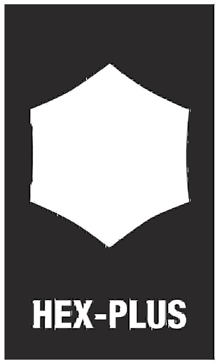 Ein weißes Schildsymbol, zentriert auf einem schwarzen Hintergrund.