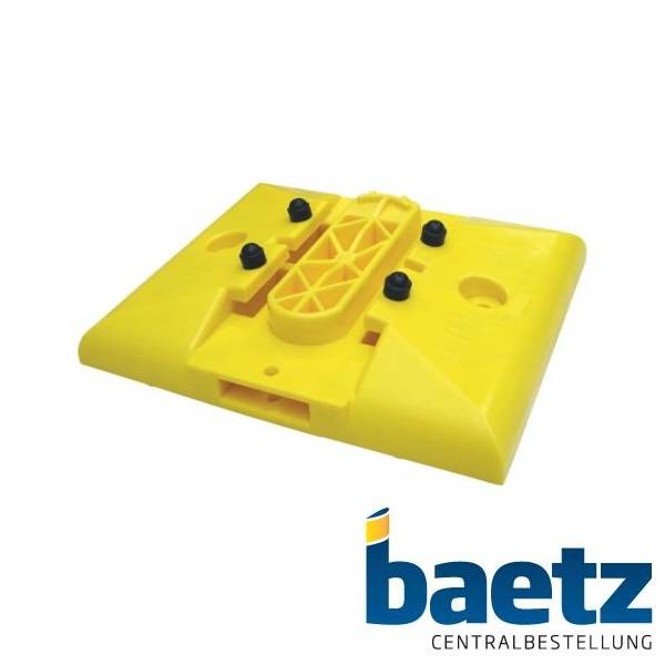 horizont Leitboy Fußplatte, L50