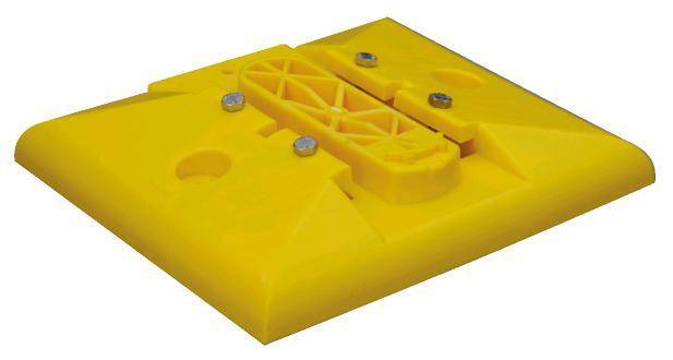 horizont Leitboy Fußplatte, L50