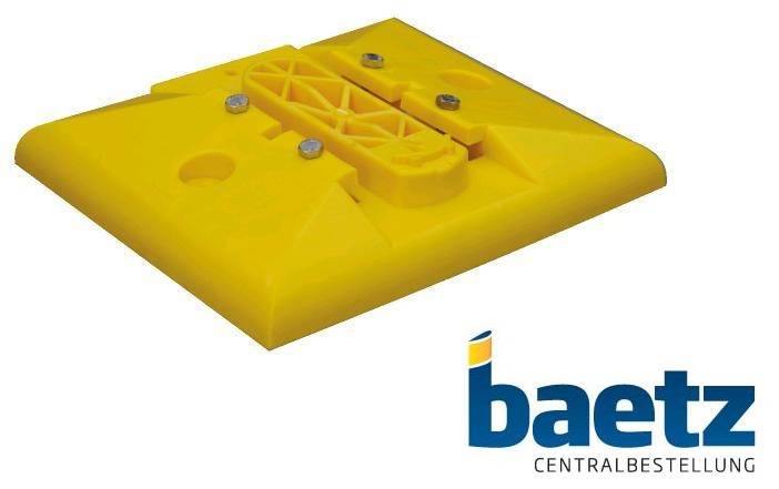 horizont Leitboy Fußplatte, L50