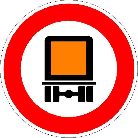 Verbot für kennzeichnungspflichtige Kraftfahrzeuge, VZ 261 Folientyp: RA2 | Typ B, Ausführung: Rundform, Durchmesser: 600 mm