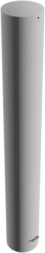 Schake Stahlrohrpoller, Ø 273 mm, ortsfest, zum Einbetonieren | Beschaffenheit: feuerverzinkt | Läng