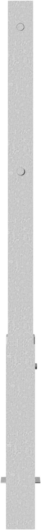 Schake Absperrpfosten, 70 mm x 70 mm, herausnehmbar, mit Dreikantverschluss oben | Beschaffenheit: f