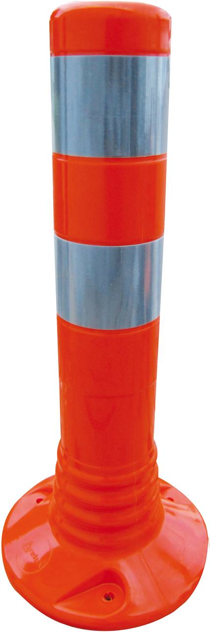 Schake Kunststoffpfosten / Flexipfosten / Sperrpfosten, orange, 300 mm - 1000 mm | Größe: 450mm