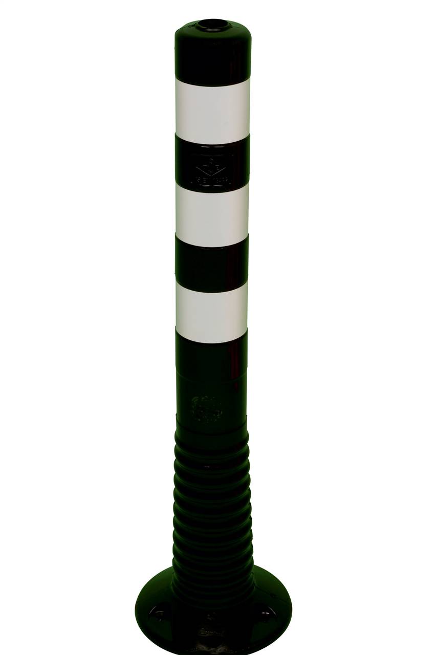 Schake Kunststoffpfosten / Flexipfosten / Sperrpfosten, schwarz, 300 - 1000 mm | Größe: 750mm