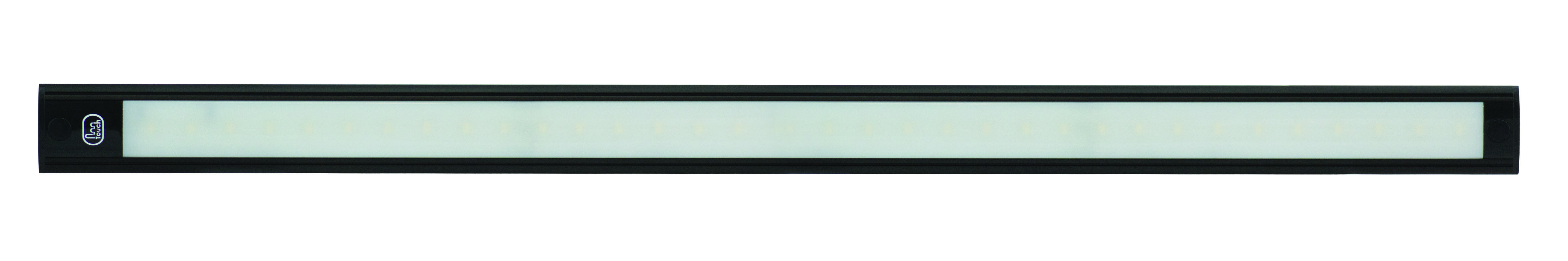 Innenraumleuchte, 12 Volt, 600 mm Länge, Schwarz, 11 mm Aufbauhöhe