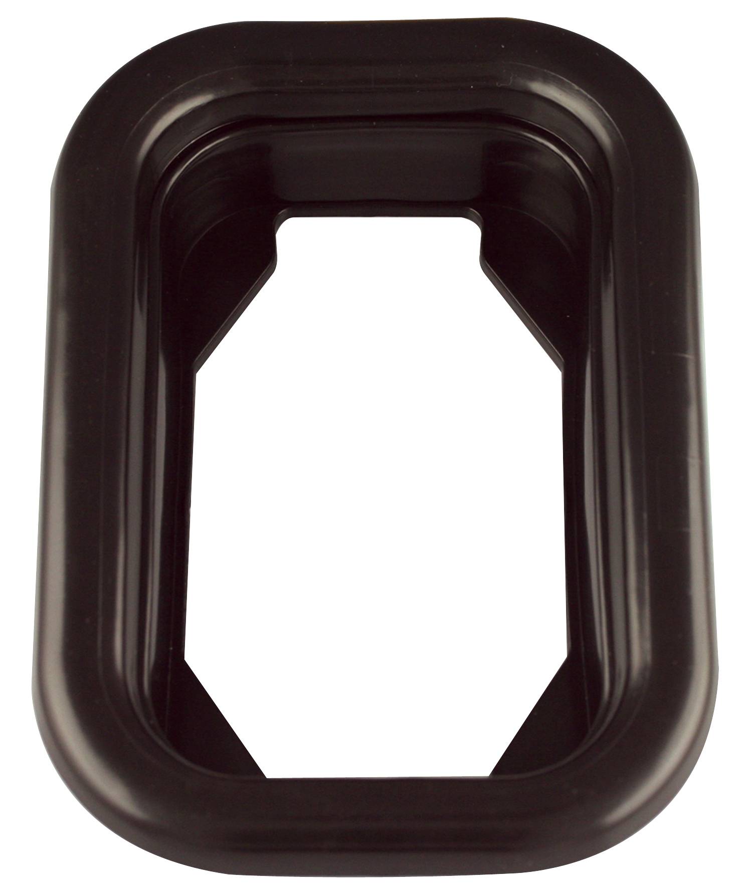Einbaurahmen, schwarz, Hartgummi, baetz Serie 130