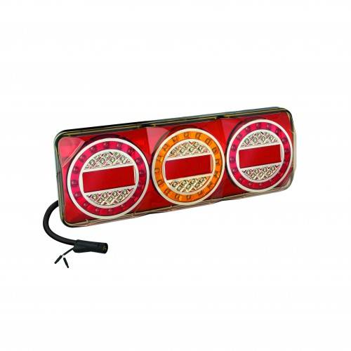 LED MaxiLamp mit Truck & Trailer Stecksystem, 2,4 m Länge, Kabel Rechts