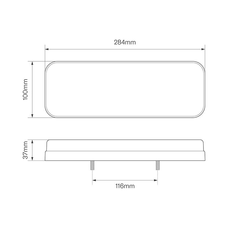 Multifunktions-Rückleuchte mit dynamischer Blinkleuchte, rechte Rückleuchte