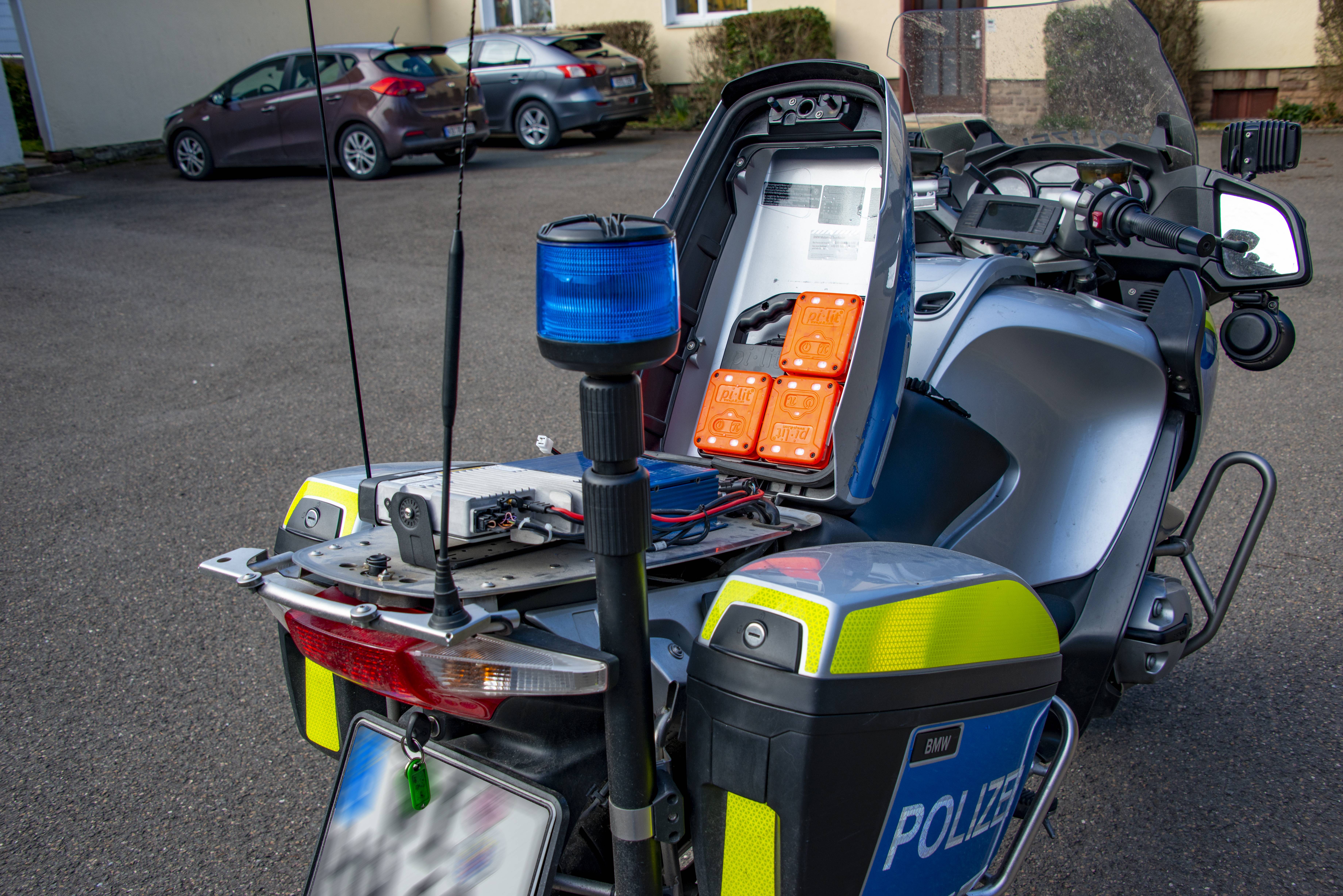 LED-Blitzleuchten-Schnellabsicherungsset, Lauflicht, baetz StreetFlash, Orange, 25260