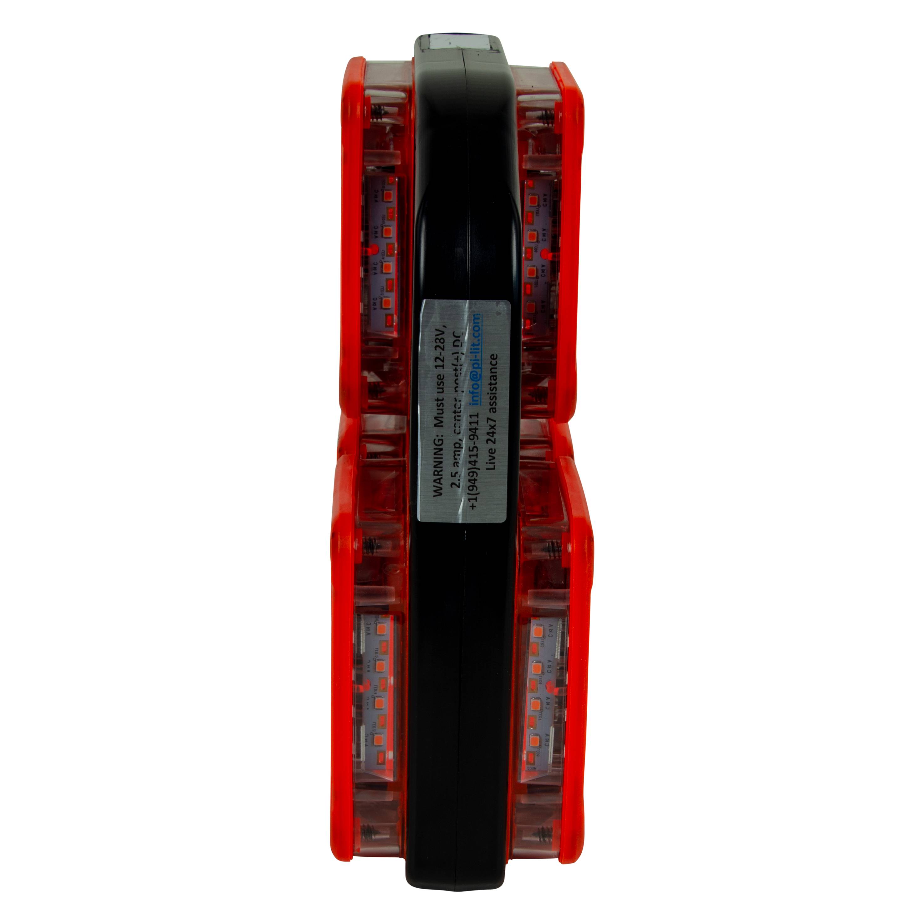 LED-Blitzleuchten-Schnellabsicherungsset, Lauflicht, baetz StreetFlash, Orange, 25260