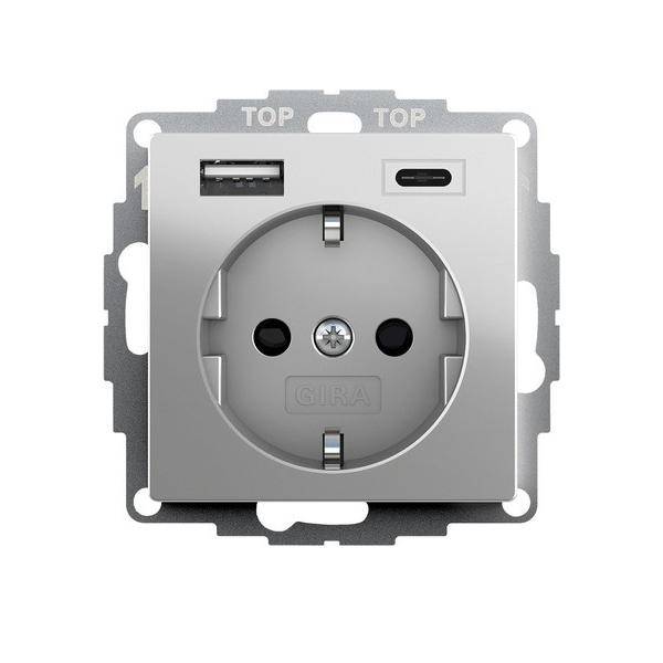 Gira SCHUKO SH USB-Spannungsv. 2459600