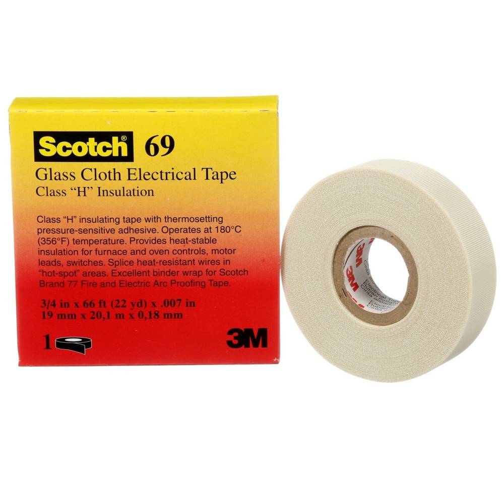 3M Deutschland Glasfaser Gewebeband Scotch 69 15x33
