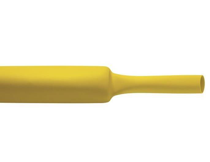 10 Stk. Cellpack Warmschrumpfschlauch SR1F/12.7-6.4/YE/1m