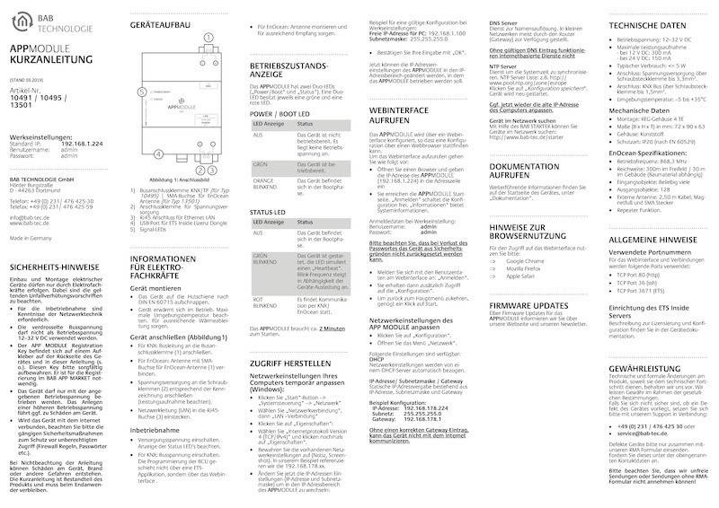 Ekey (AT) App-Modul 270017