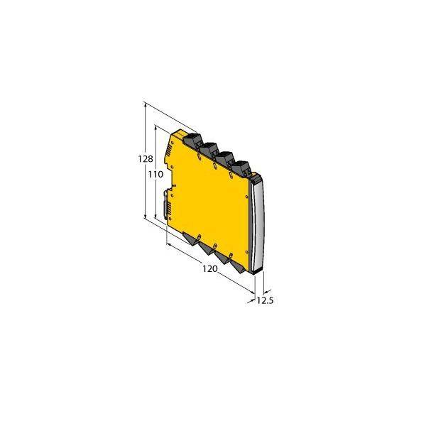 Turck Analogsignaltrenner IMX12-AO0 #7580403