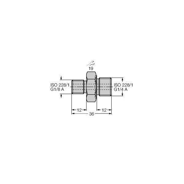 Turck Gewindeadapter PCV-G1/8A4
