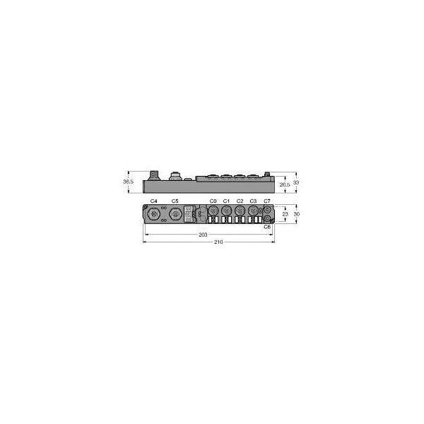 Turck piconet Stand-alone-Modul SDPB-0404D-1004
