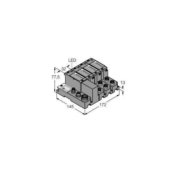 Turck Programmierbares Set TI-BL67-PG-EIP-S-6