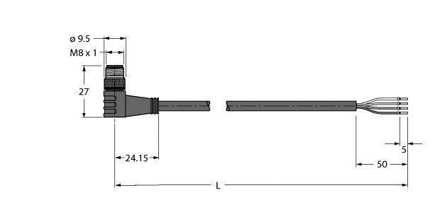 Turck Aktuator- u. Sensorleitung HT-SWSP4-10/S2430