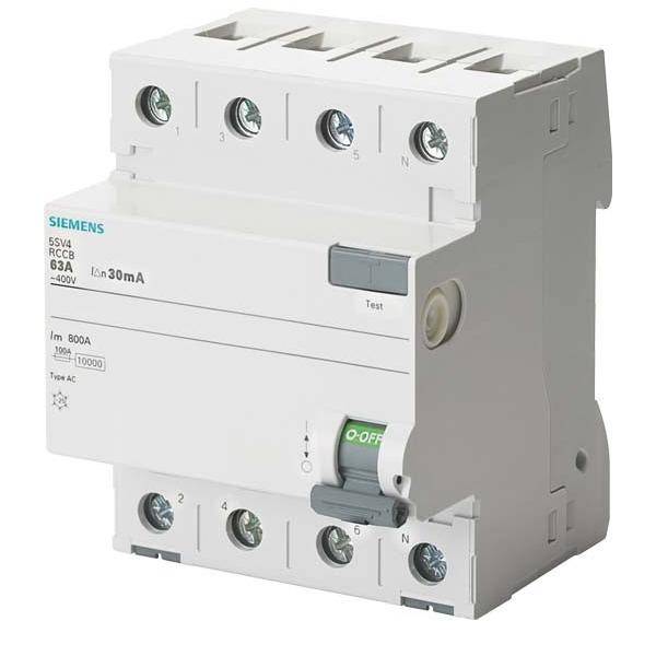 Siemens Dig.Industr. FI-Schutzschalter 5SV4344-0MB